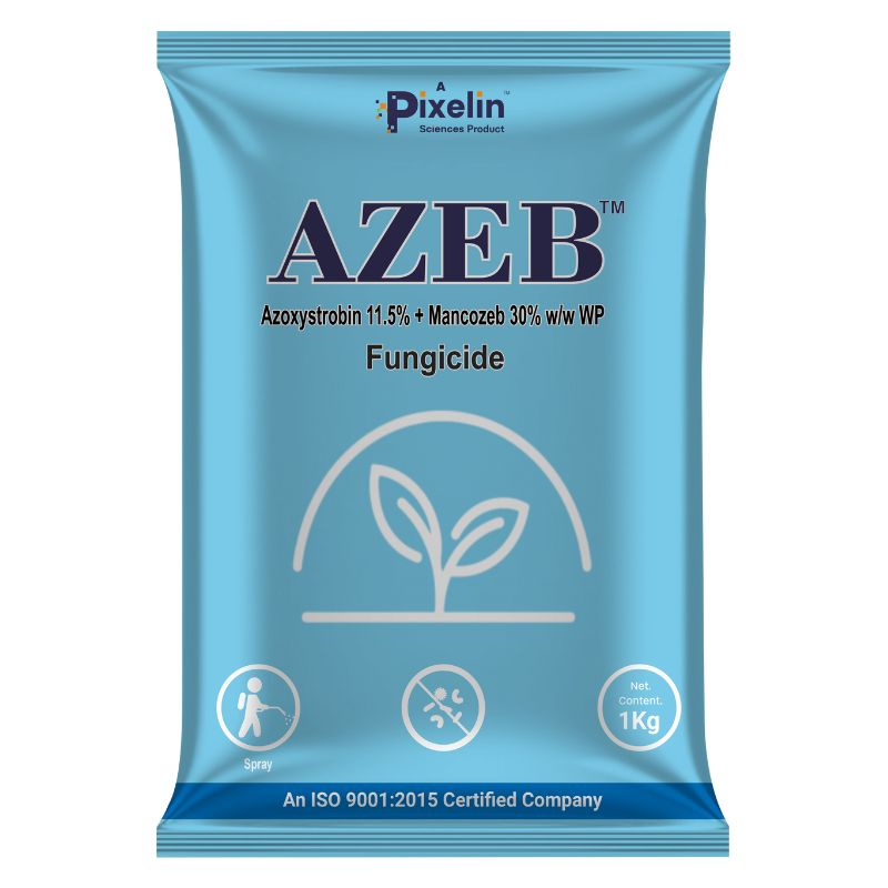 Azoxystrobin 11.5% + Mancozeb 30% WP Fungicide